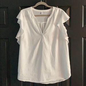 Old Navy white blouse